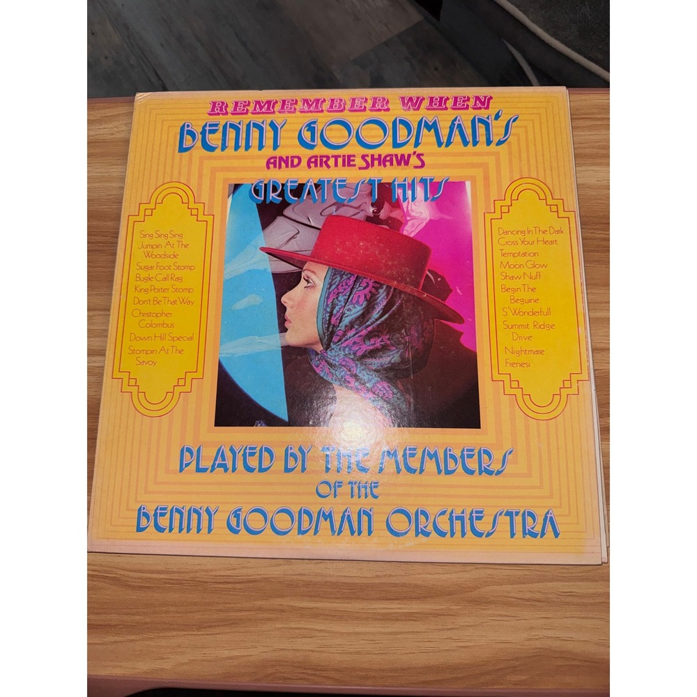 Remember When Benny Goodman Artie Shaw Greatest Hits 2 LP Vinyl VS 101 FM Veri